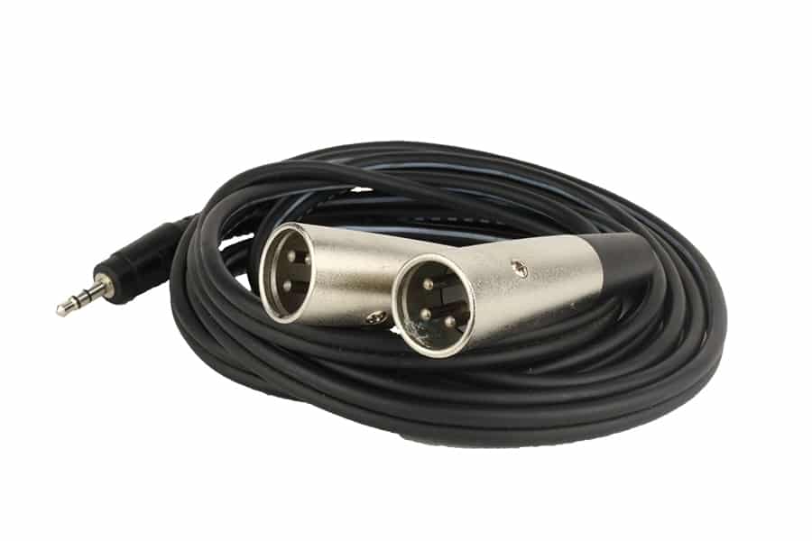 Cable Canon Xlr A Miniplug Jack 3.5 Mm Micrófono Streaming