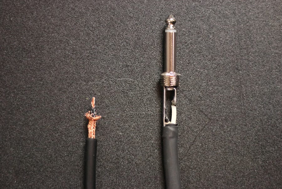 using an instrument cable as a speaker cable