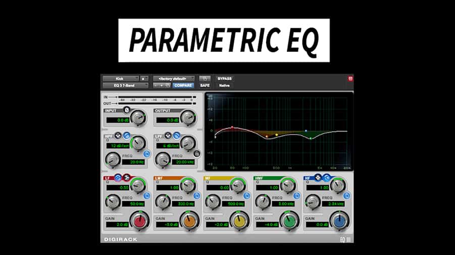 parametric eq vs graphic eq